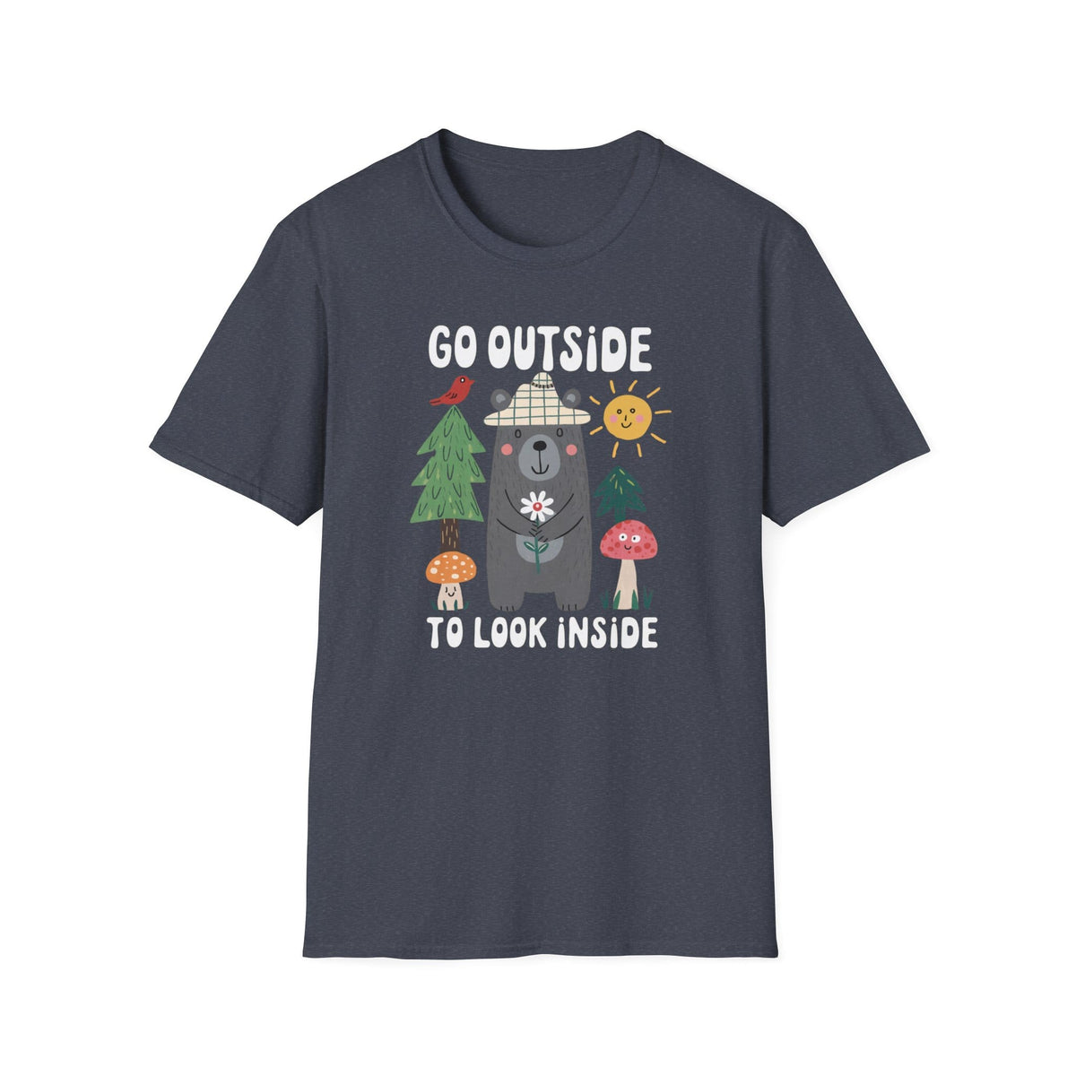 Go Outside To Look Inside T-shirt