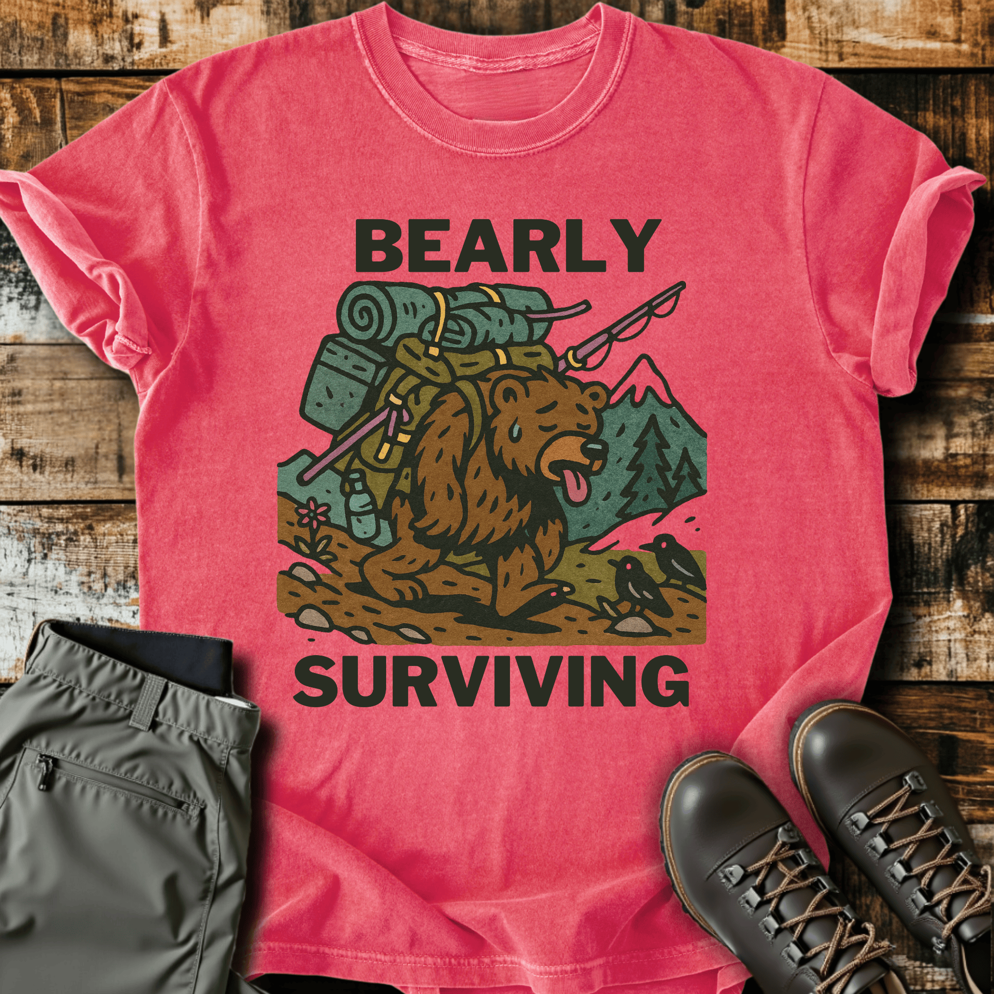 Bearly Surviving T-Shirt