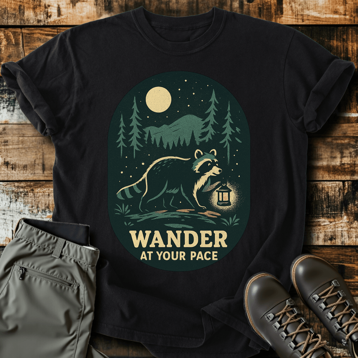 Wander At Your Pace Peaks T-Shirt