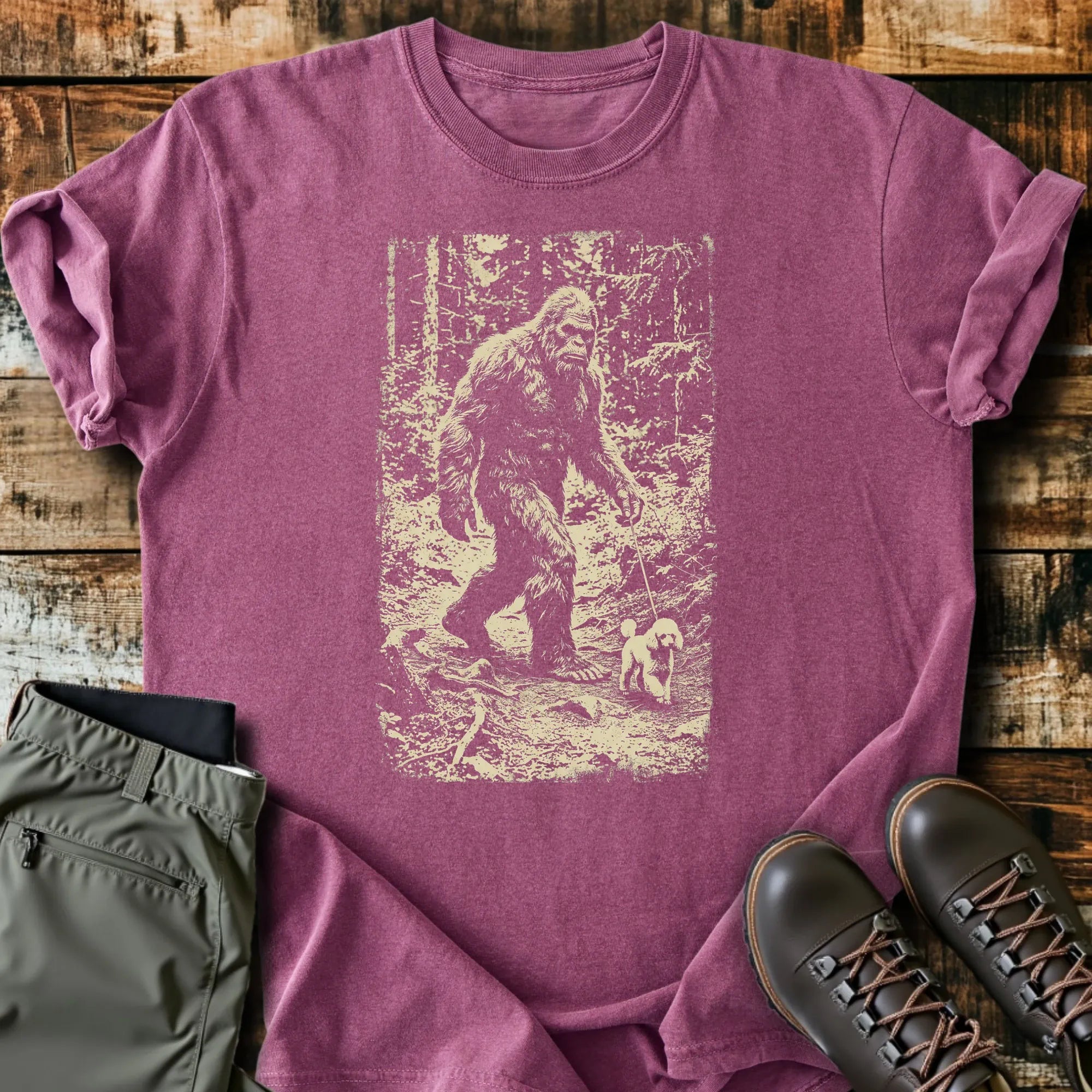 Walkin The Dog T-Shirt