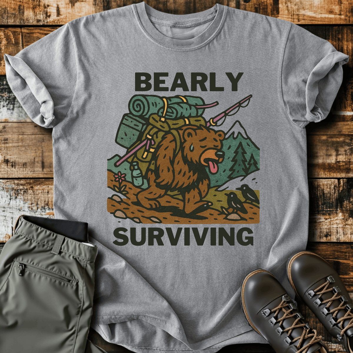 Bearly Surviving T-Shirt
