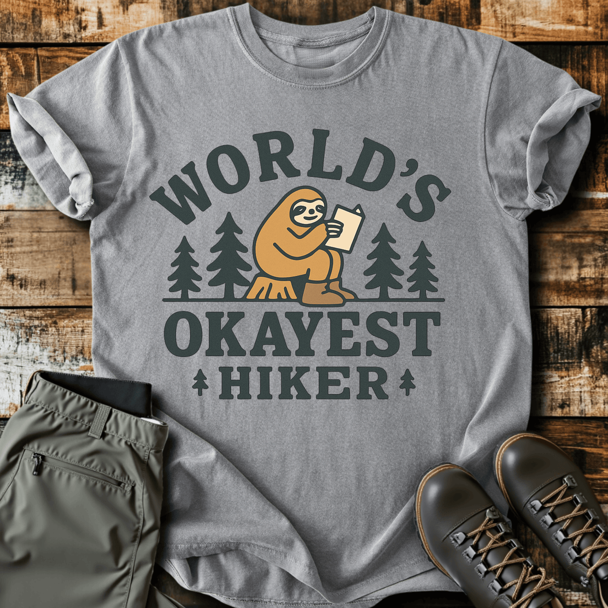 Okayest Hiker T-Shirt