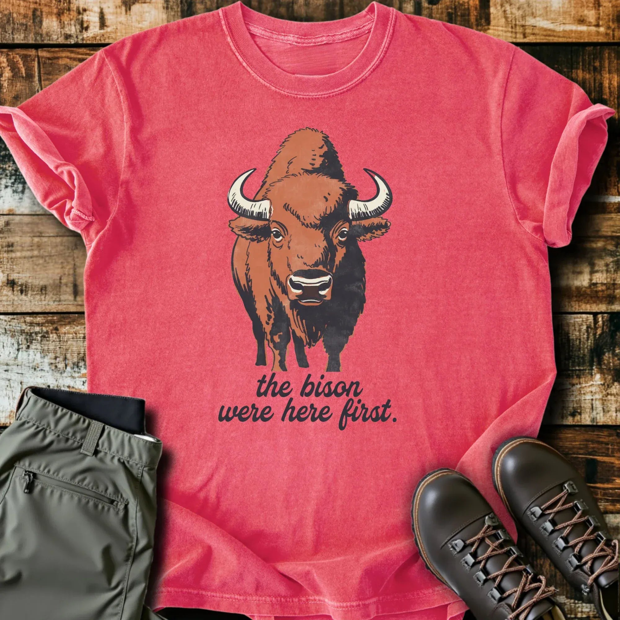 Bison First T-Shirt