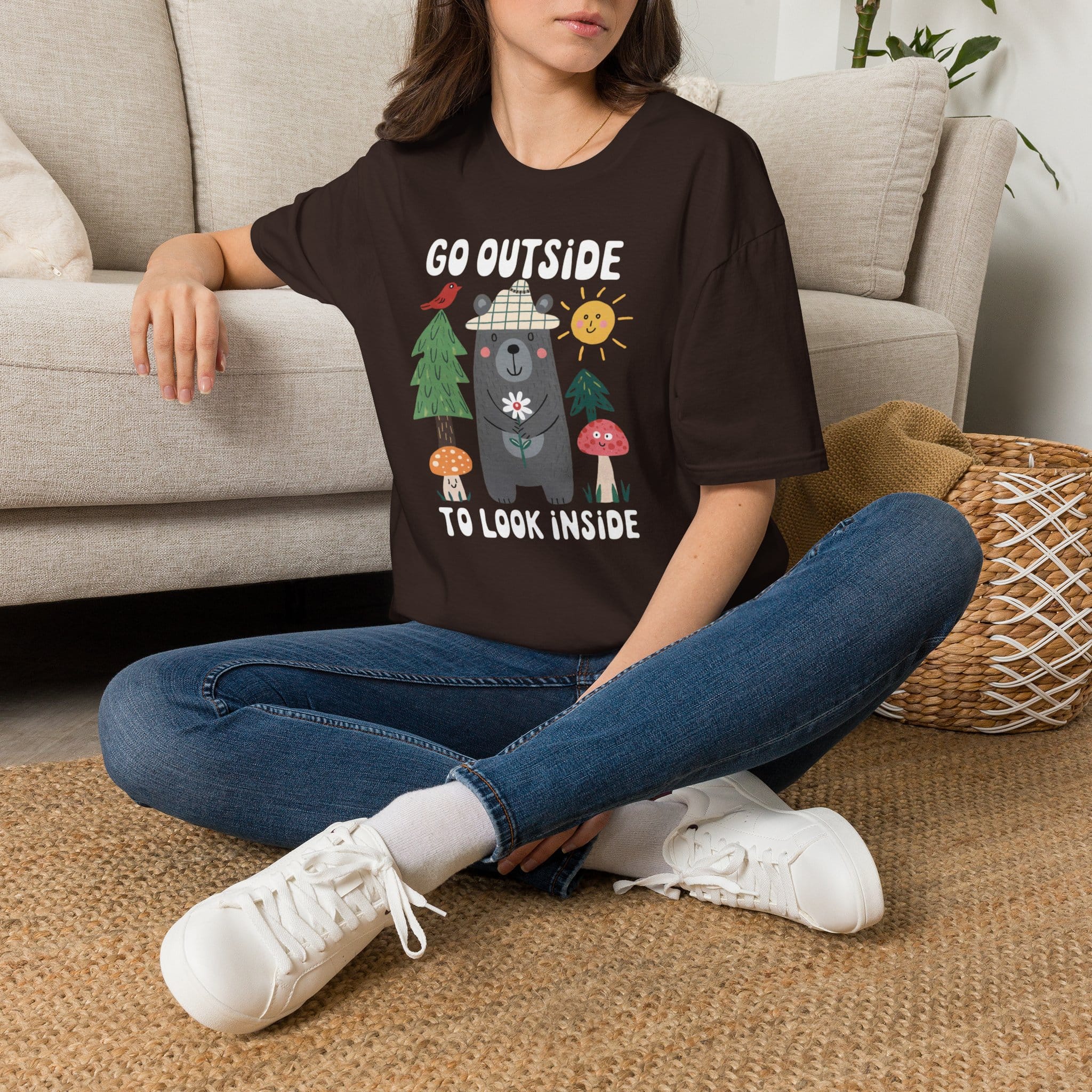 Go Outside To Look Inside T-shirt