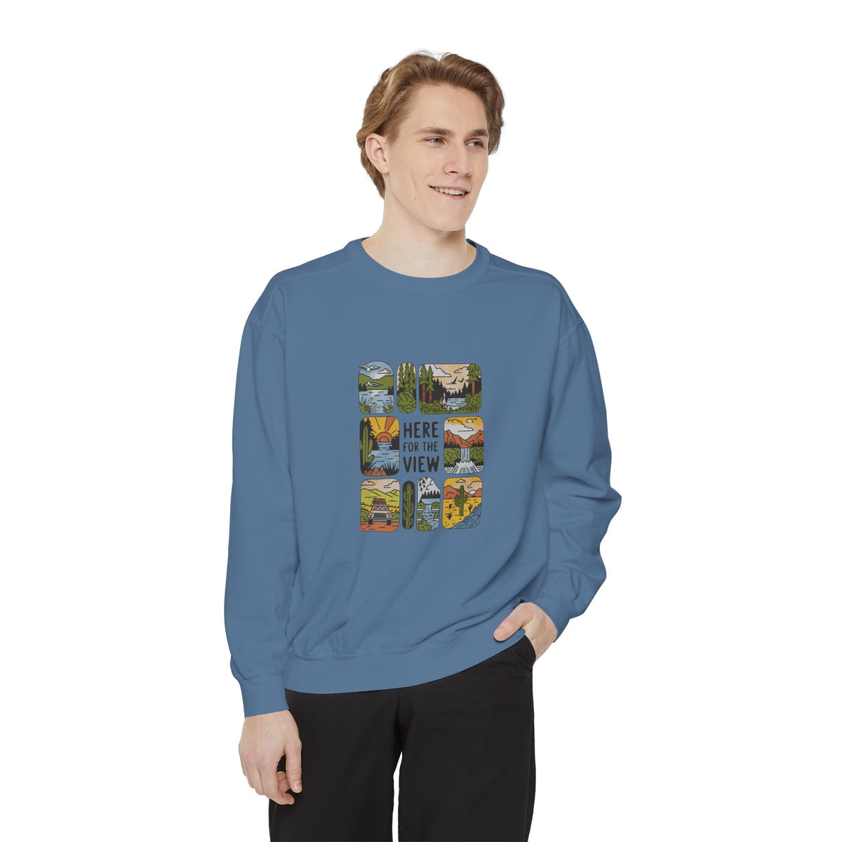 Here For The View Sweatshirt