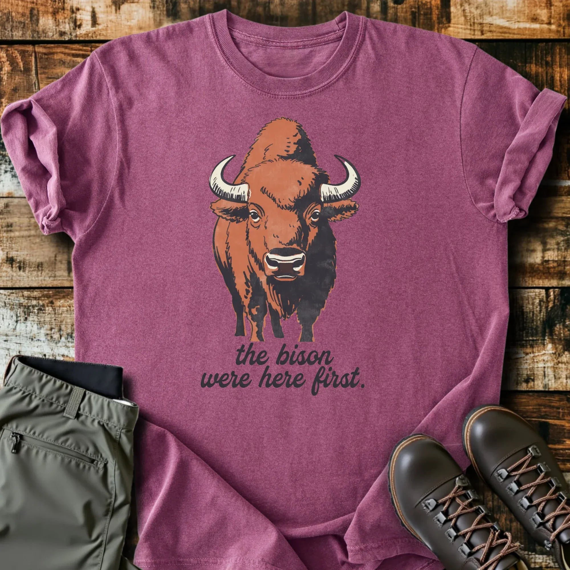 Bison First T-Shirt