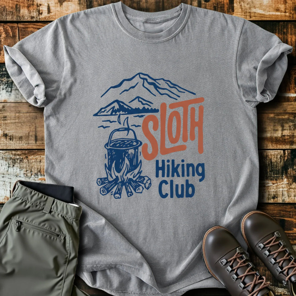 Sloth Campsite T-Shirt