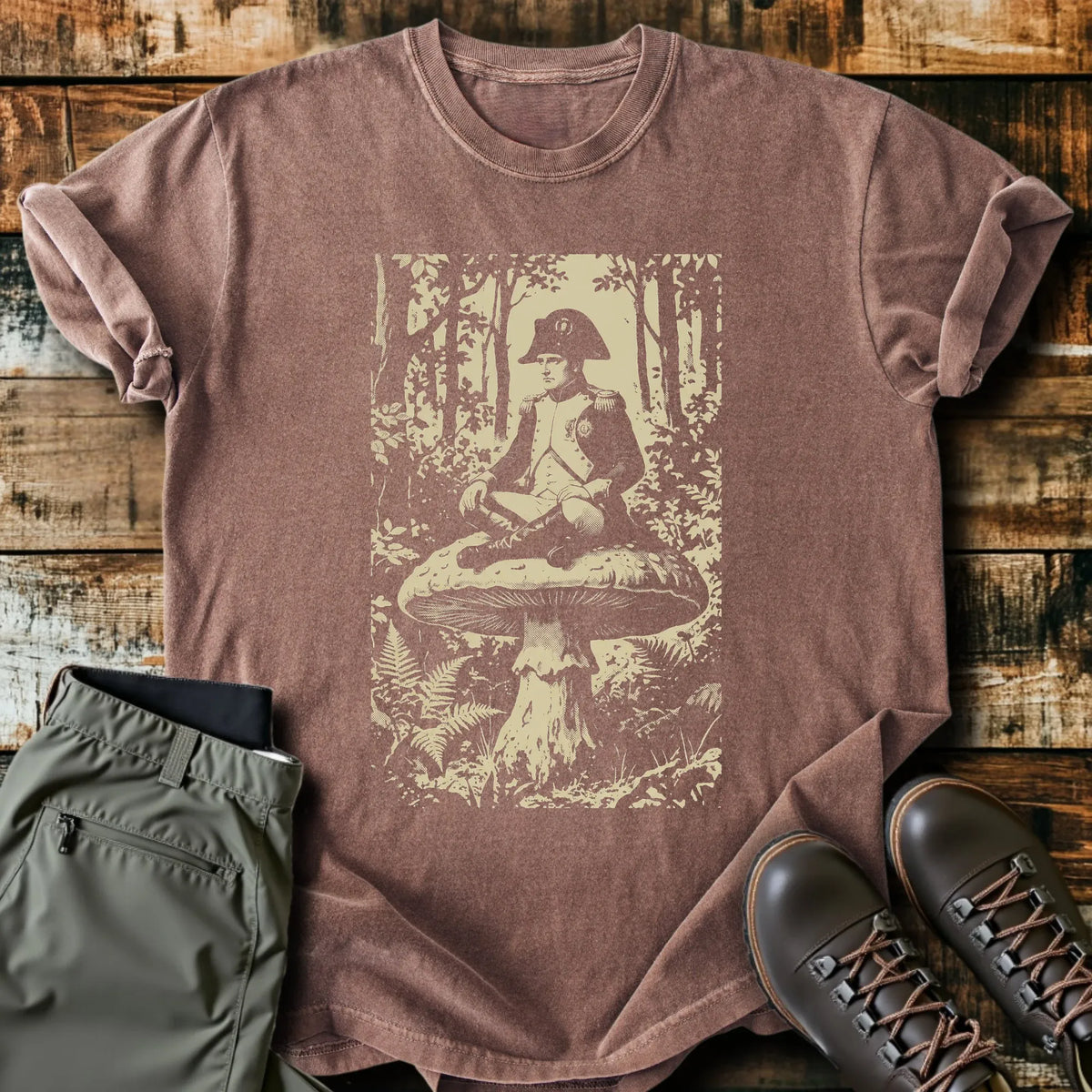 Napoleon On A Mushroom T-Shirt