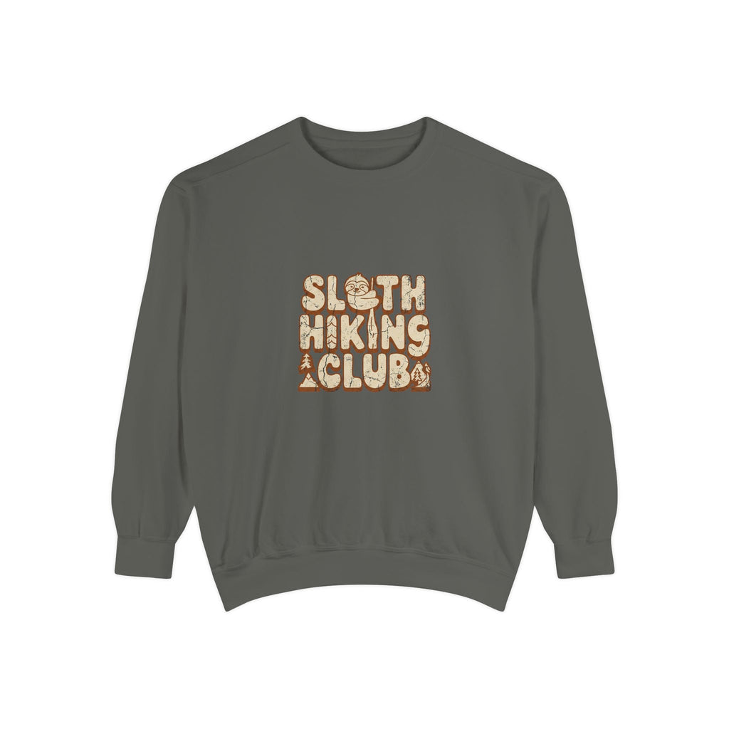 Sloth Club World Tour Back Print Sweatshirt