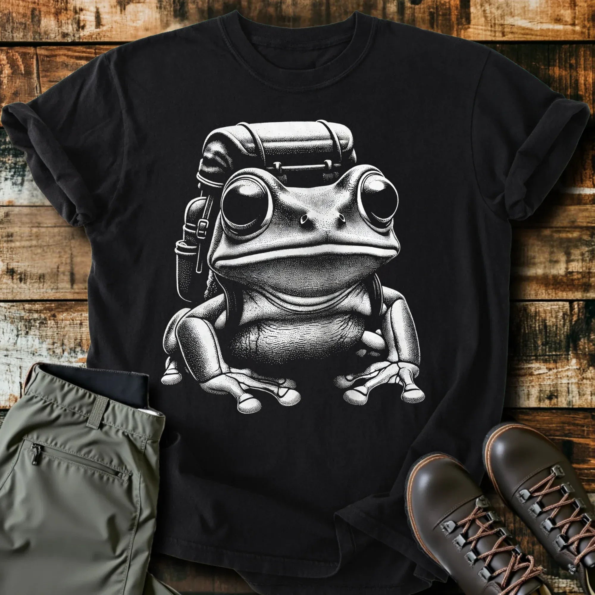 Hiking Tree Frog T-Shirt