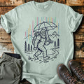 Raining Bigfoot T-Shirt