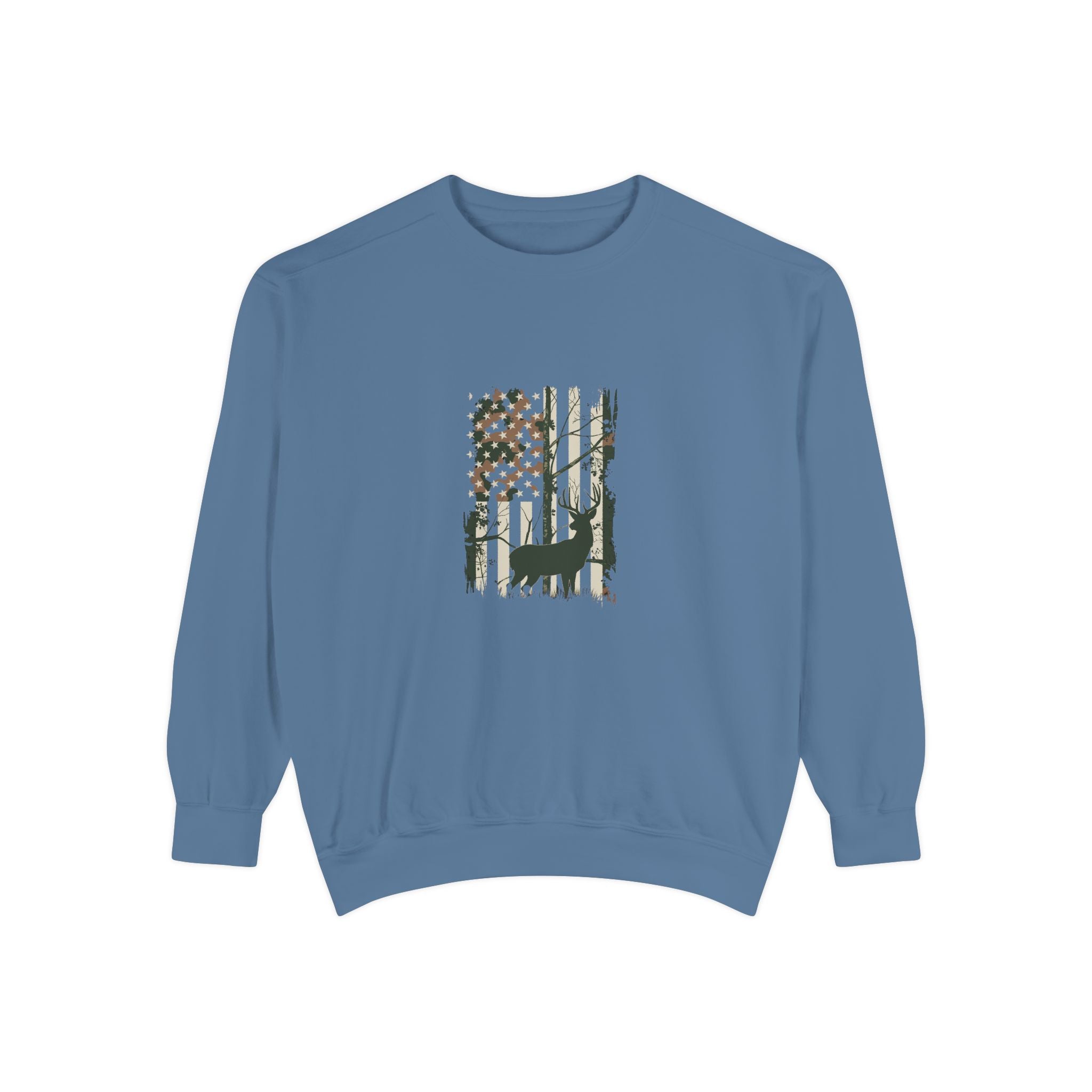 Stag American Flag Sweatshirt