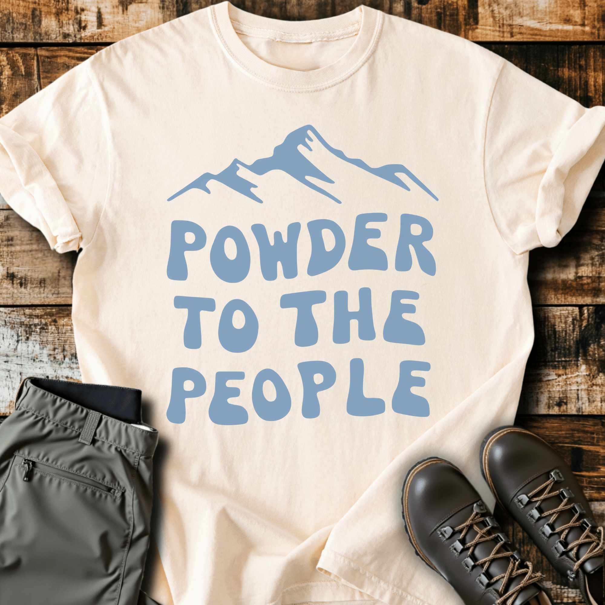 Powder To The People T-shirt