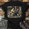 Teddy & Bigfoot Arm Wrestling T-Shirt