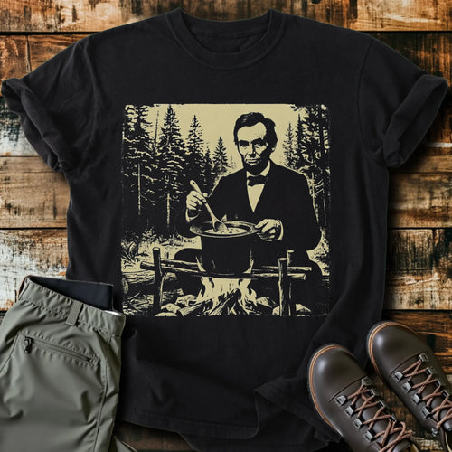 Abe Cookin From His Hat T-Shirt