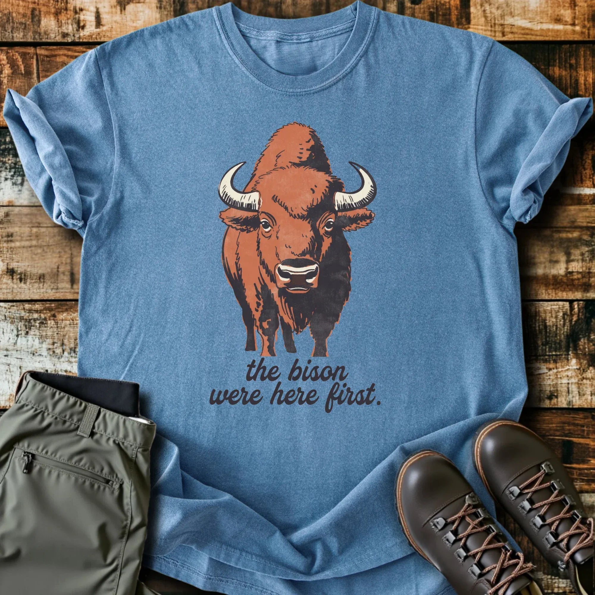 Bison First T-Shirt