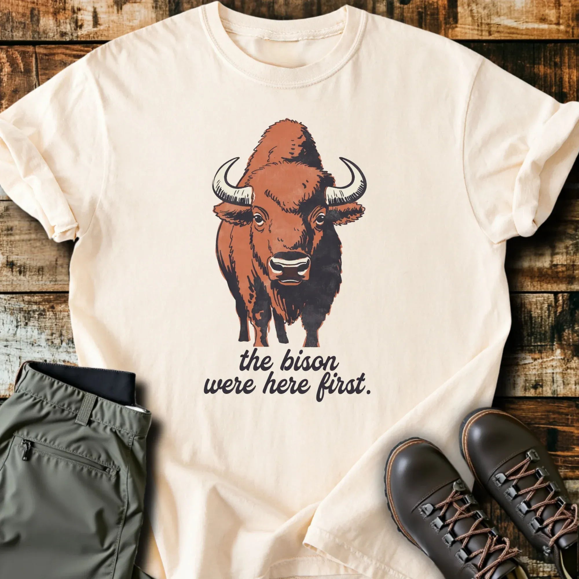 Bison First T-Shirt