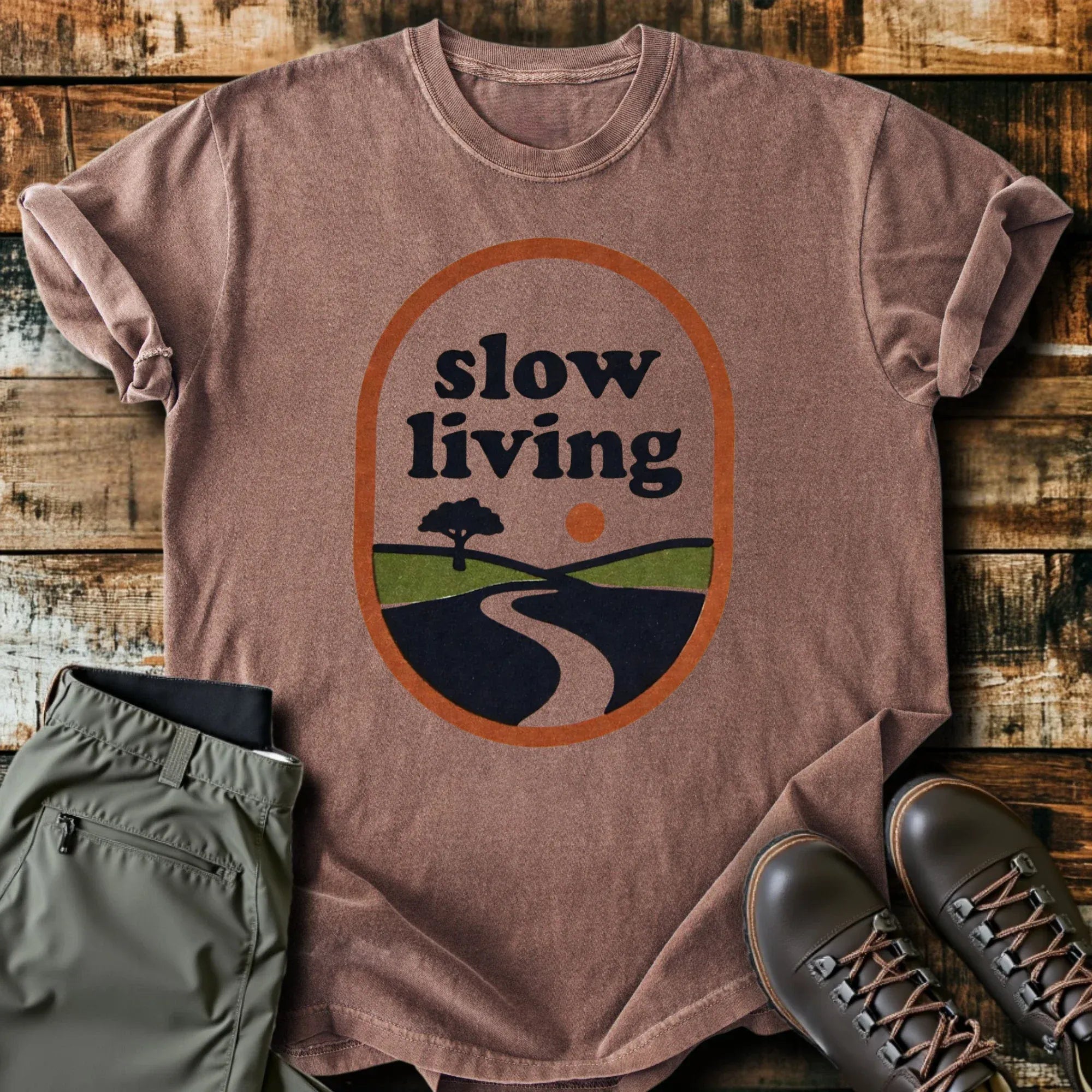Slow Living T-Shirt