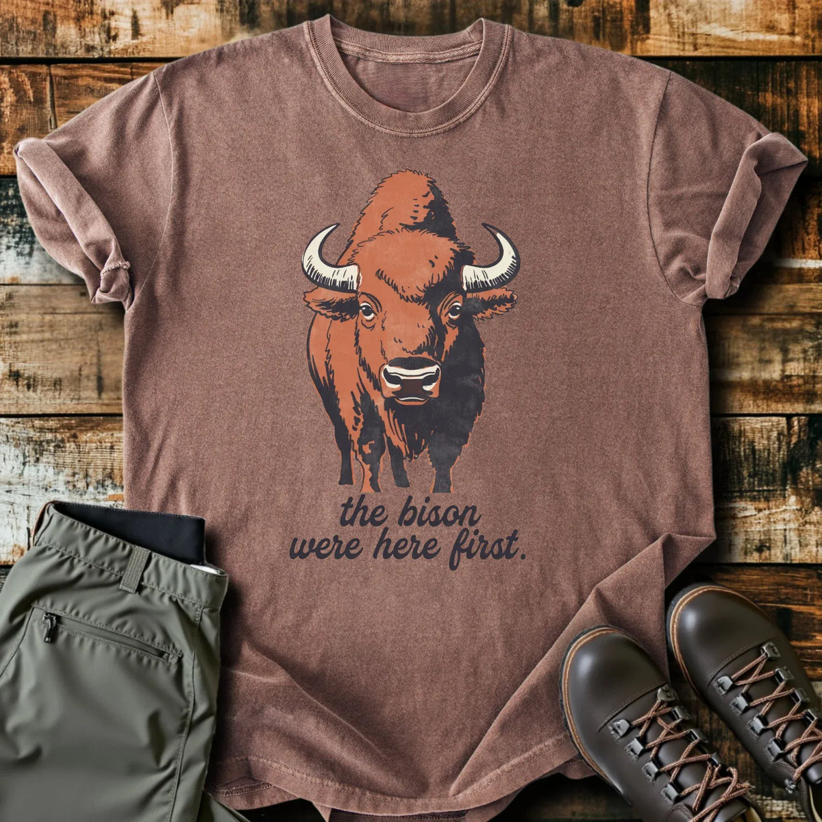 Bison First T-Shirt