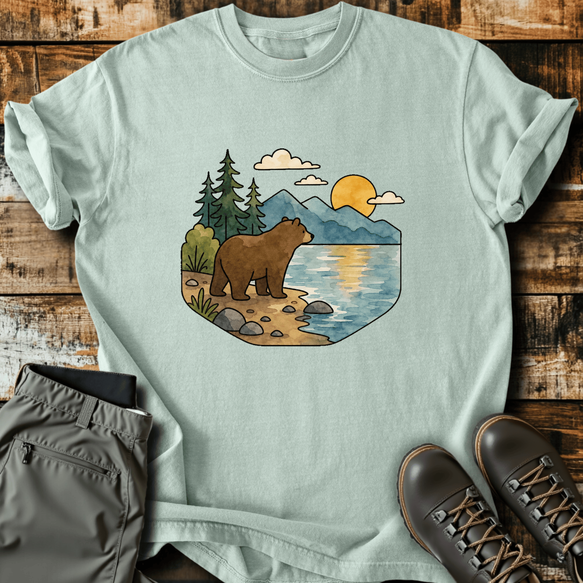 Bearly Lakeside T-Shirt