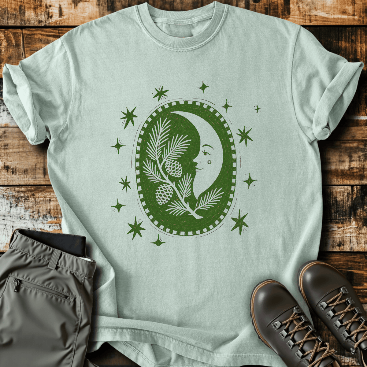 Pinecone Moon T-Shirt