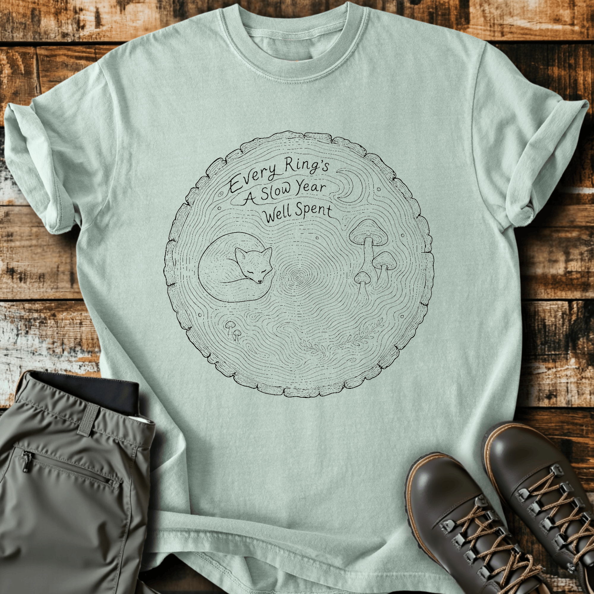 Slow Year Rings T-Shirt