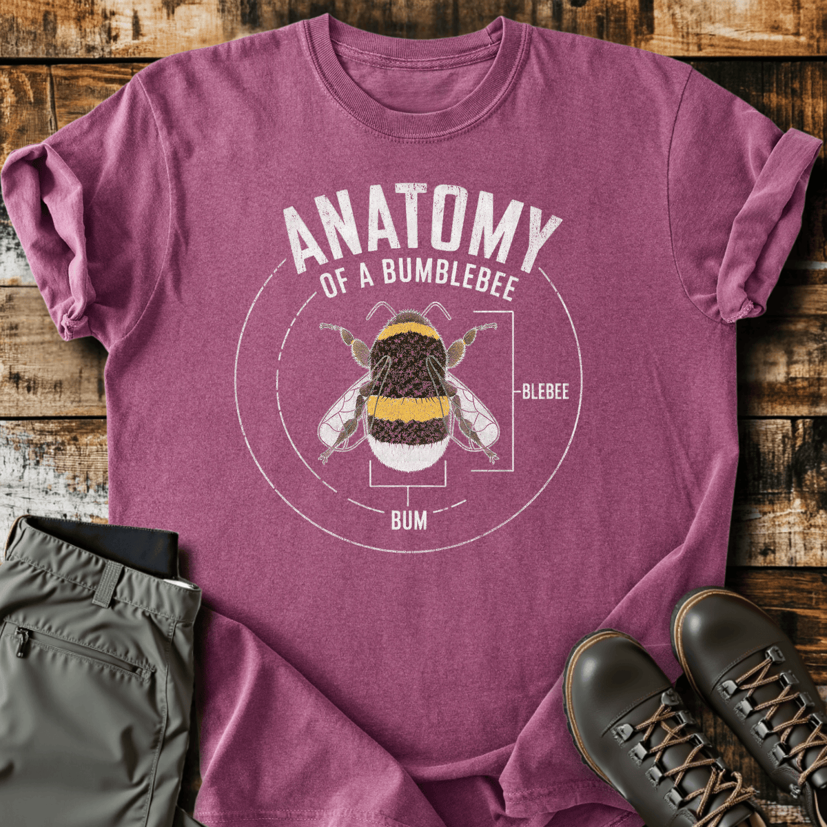 Anatomy Of A Bumblebee T-Shirt