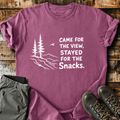 Stayed For The Snacks T-Shirt