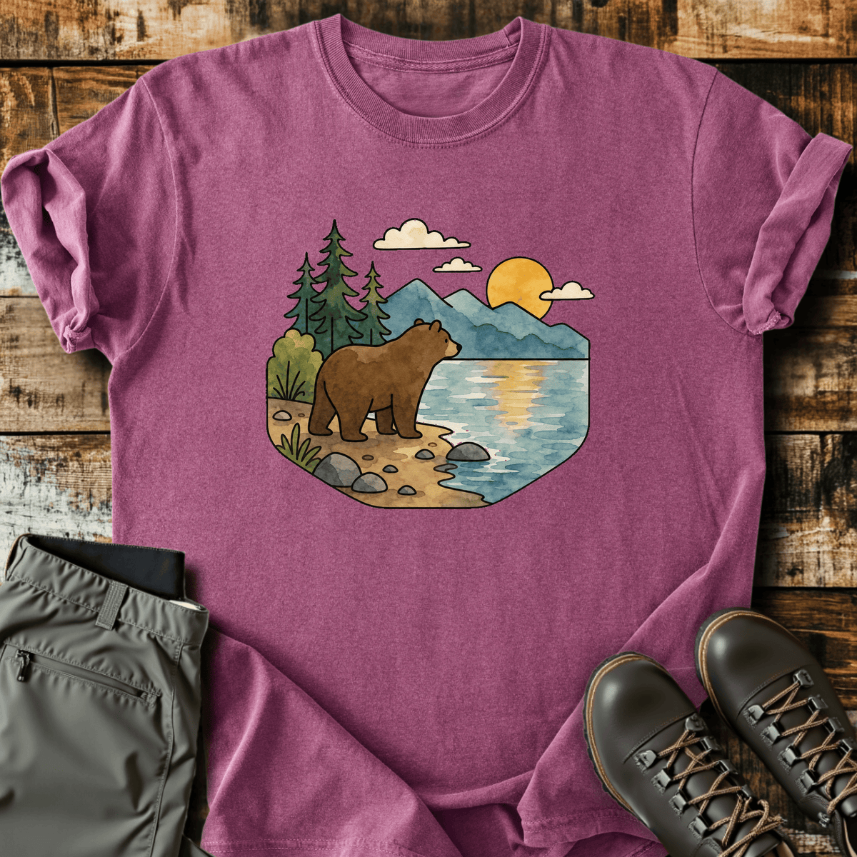 Bearly Lakeside T-Shirt