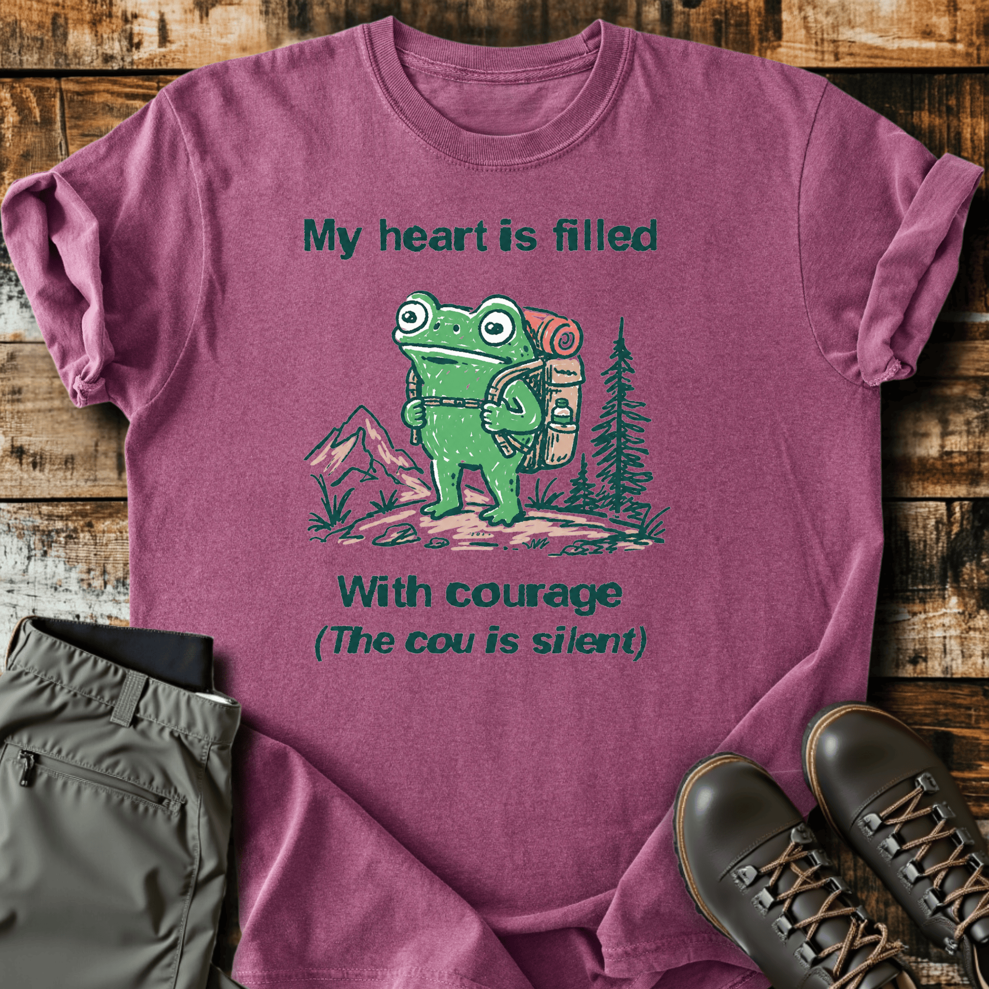 Filled With Courage T-Shirt