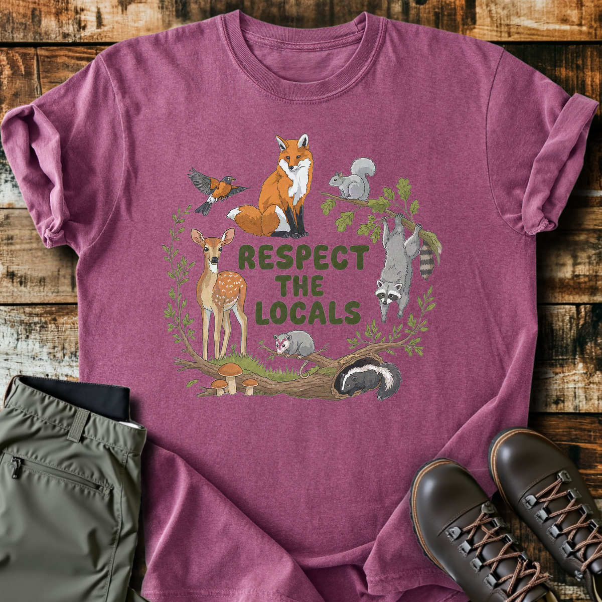 Respect The Locals T-Shirt