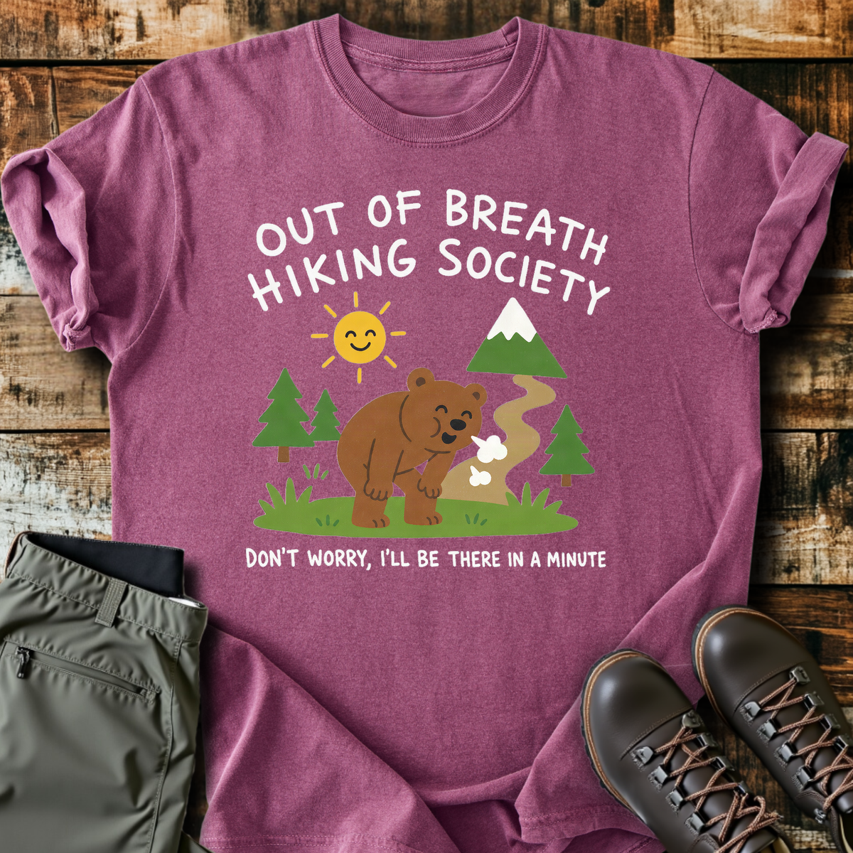 Out Of Breath Society T-Shirt