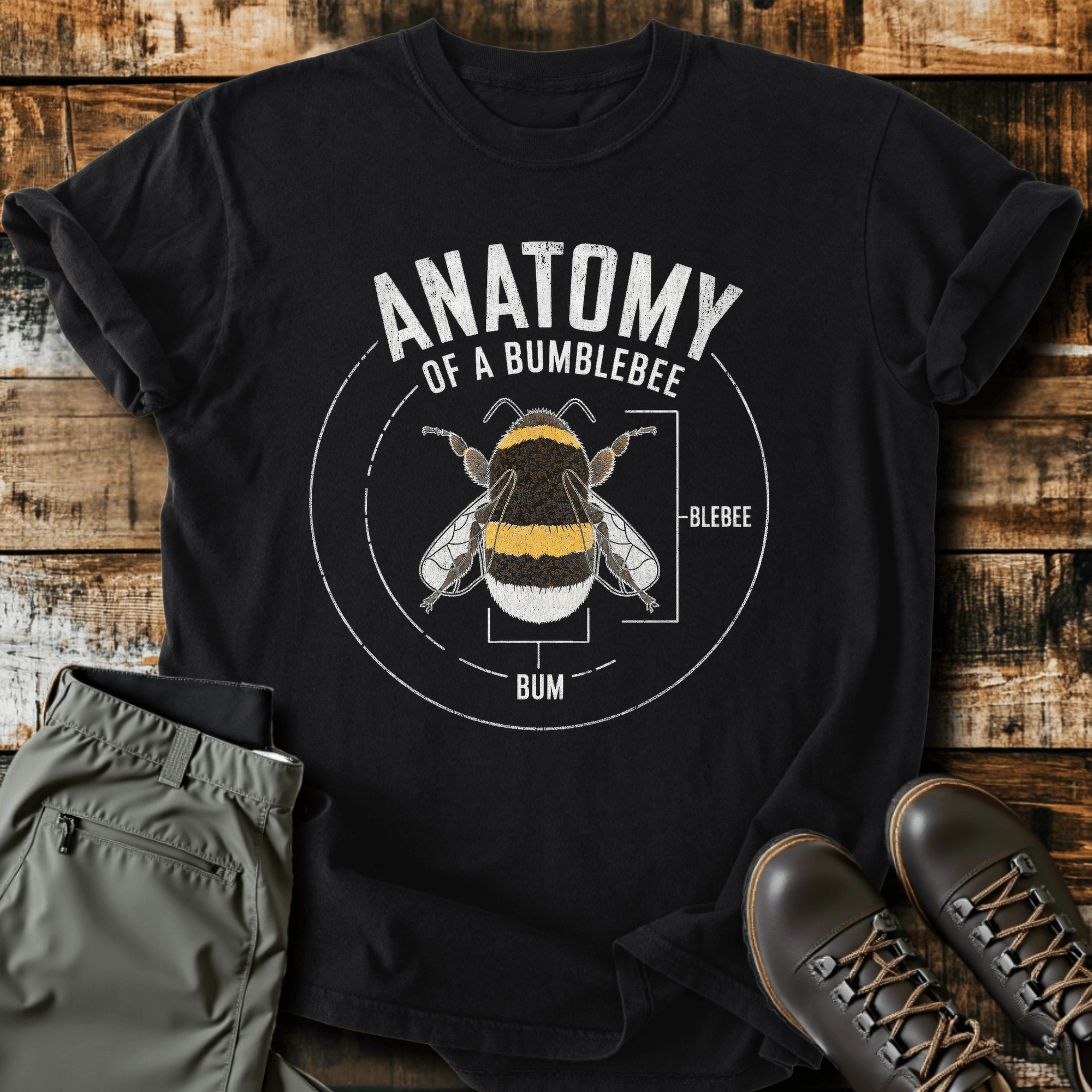 Anatomy Of A Bumblebee T-Shirt