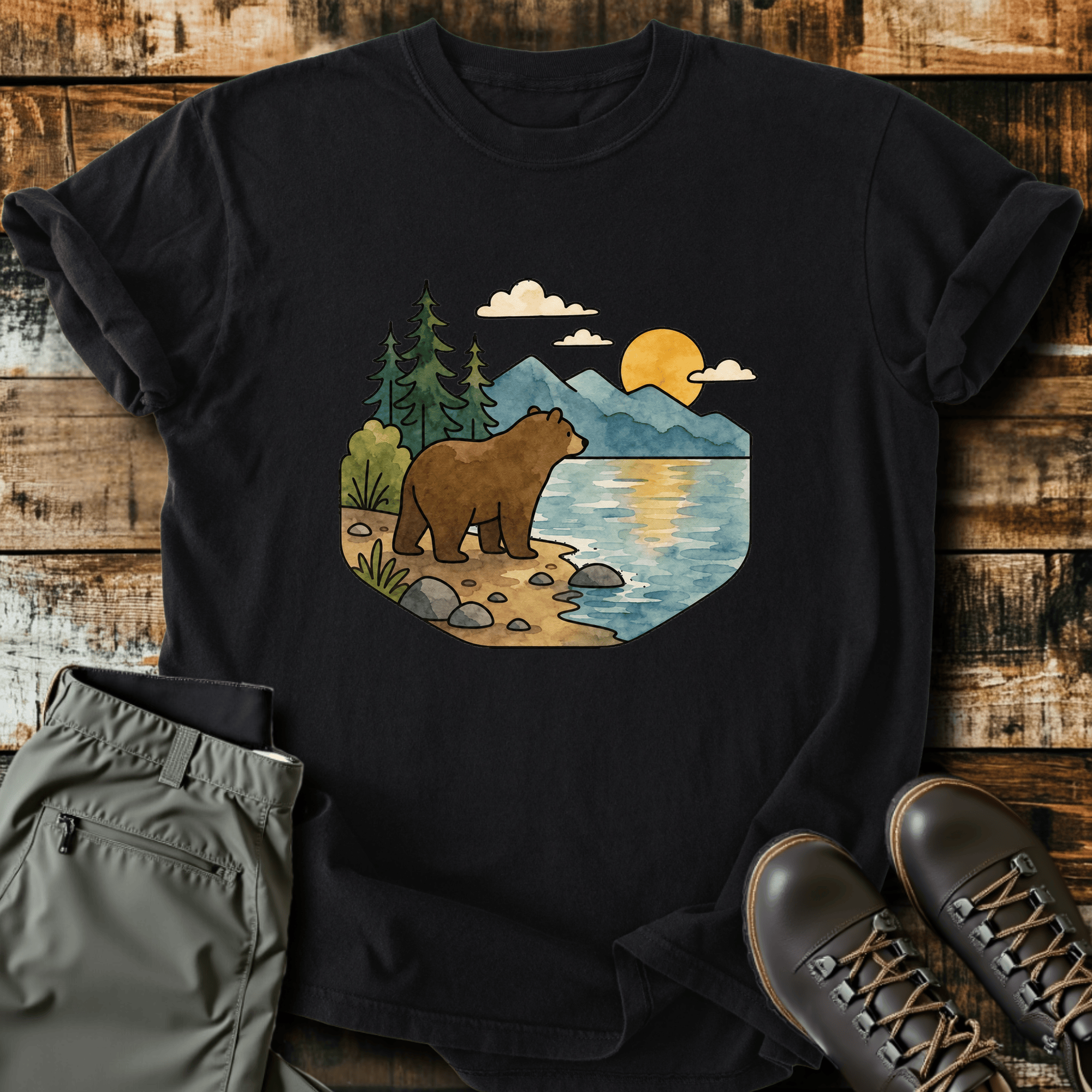 Bearly Lakeside T-Shirt
