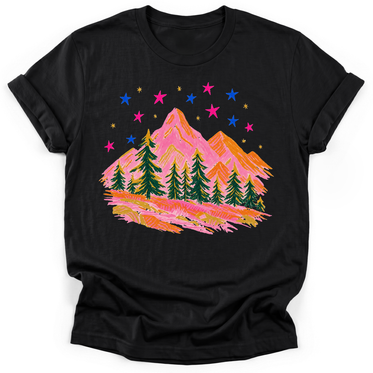Pink Peaks T-Shirt