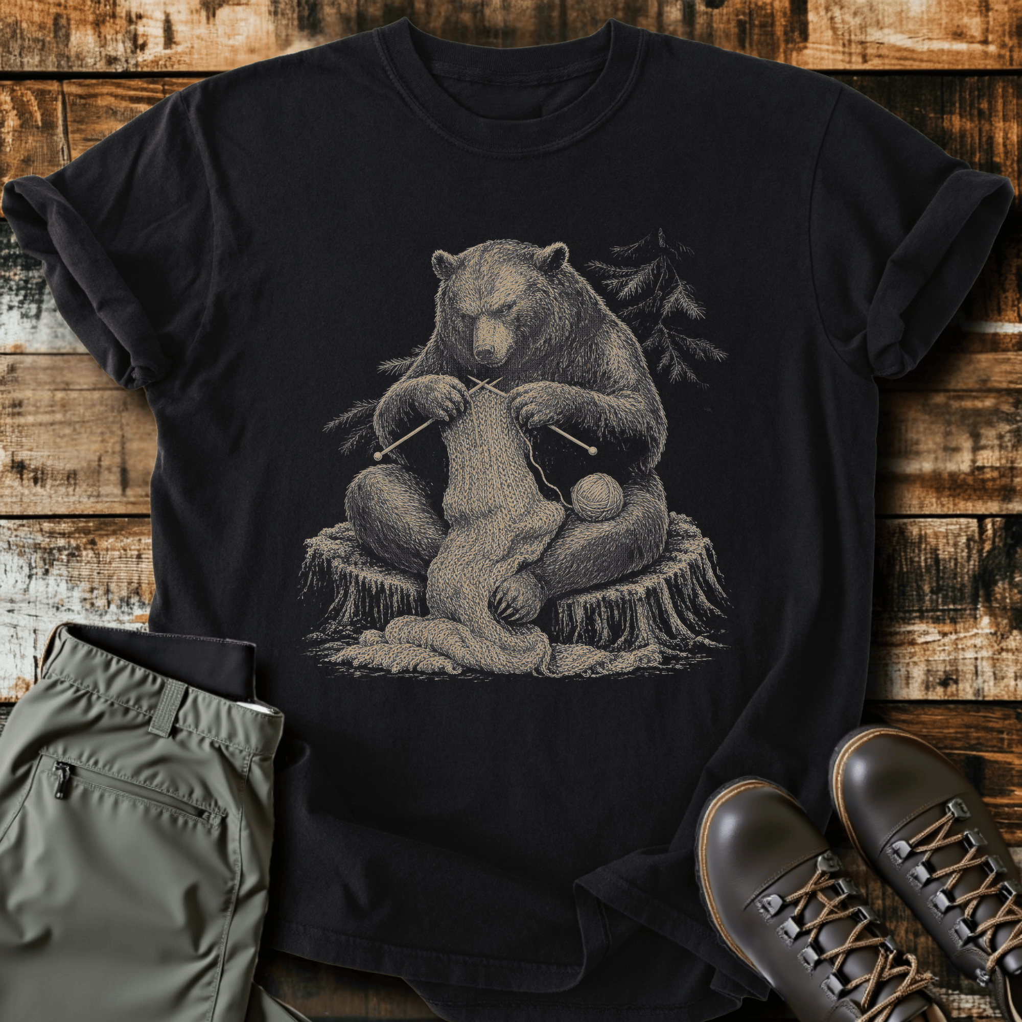 Knit Bear Club T-Shirt