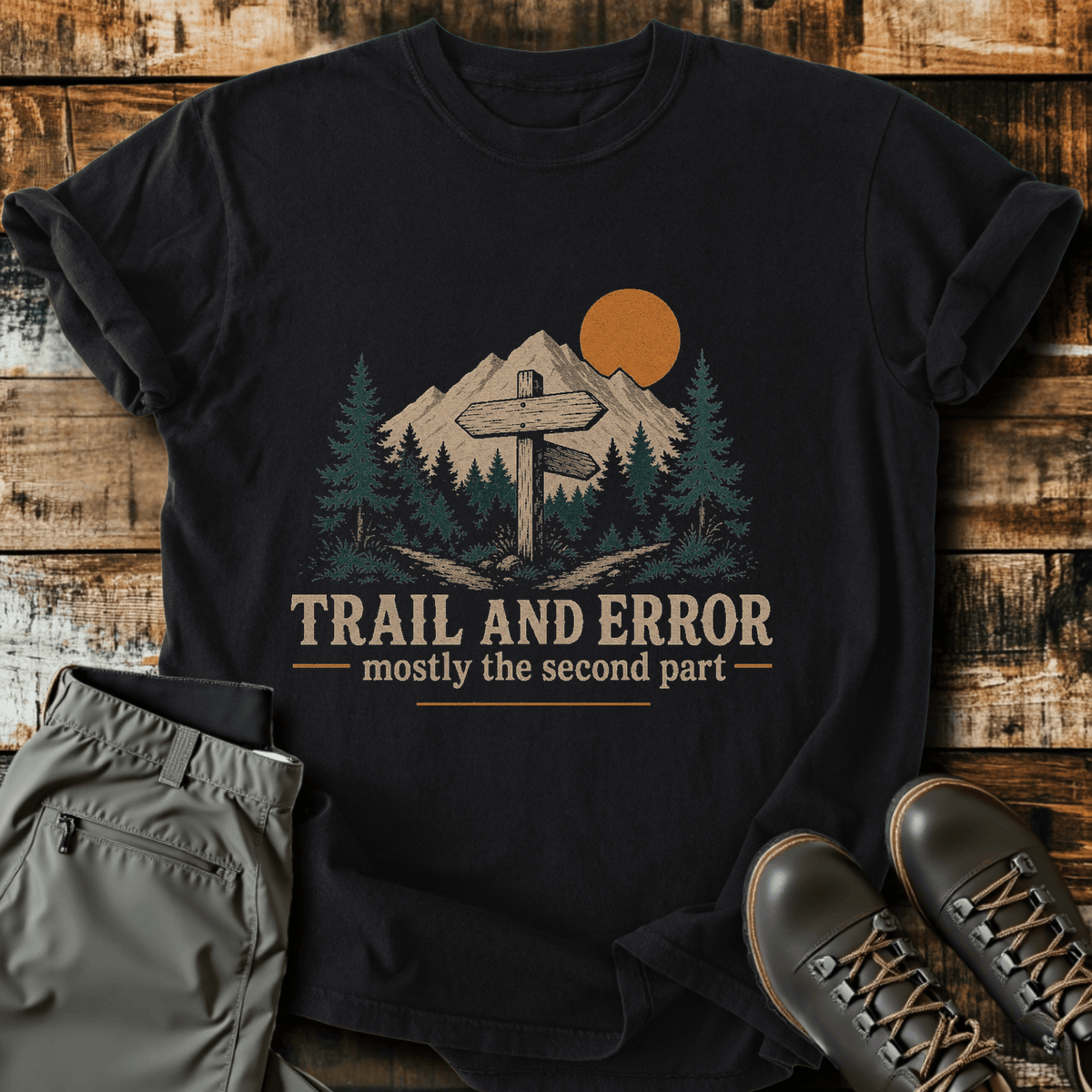Trail And Error T-Shirt