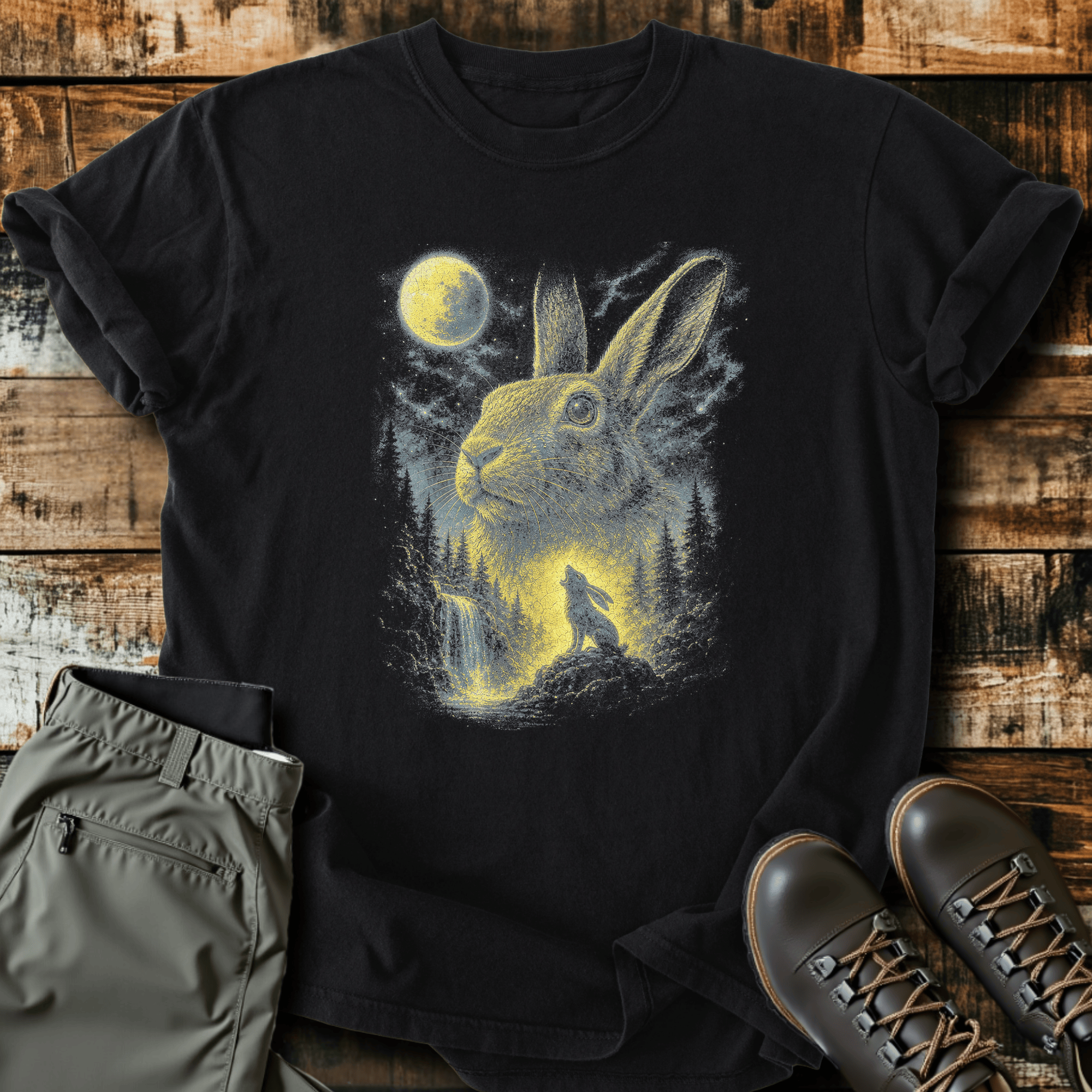 Moonlit Hare T-Shirt