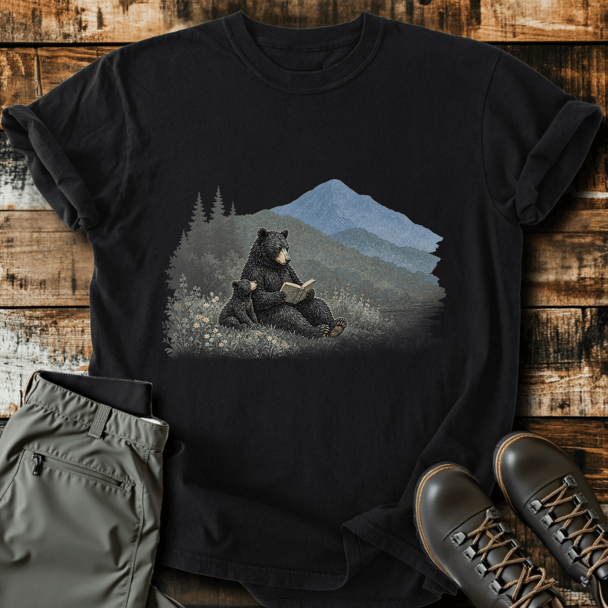 Mama Bear's Book Club T-Shirt