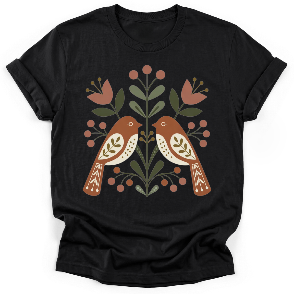 Floral Birds T-Shirt