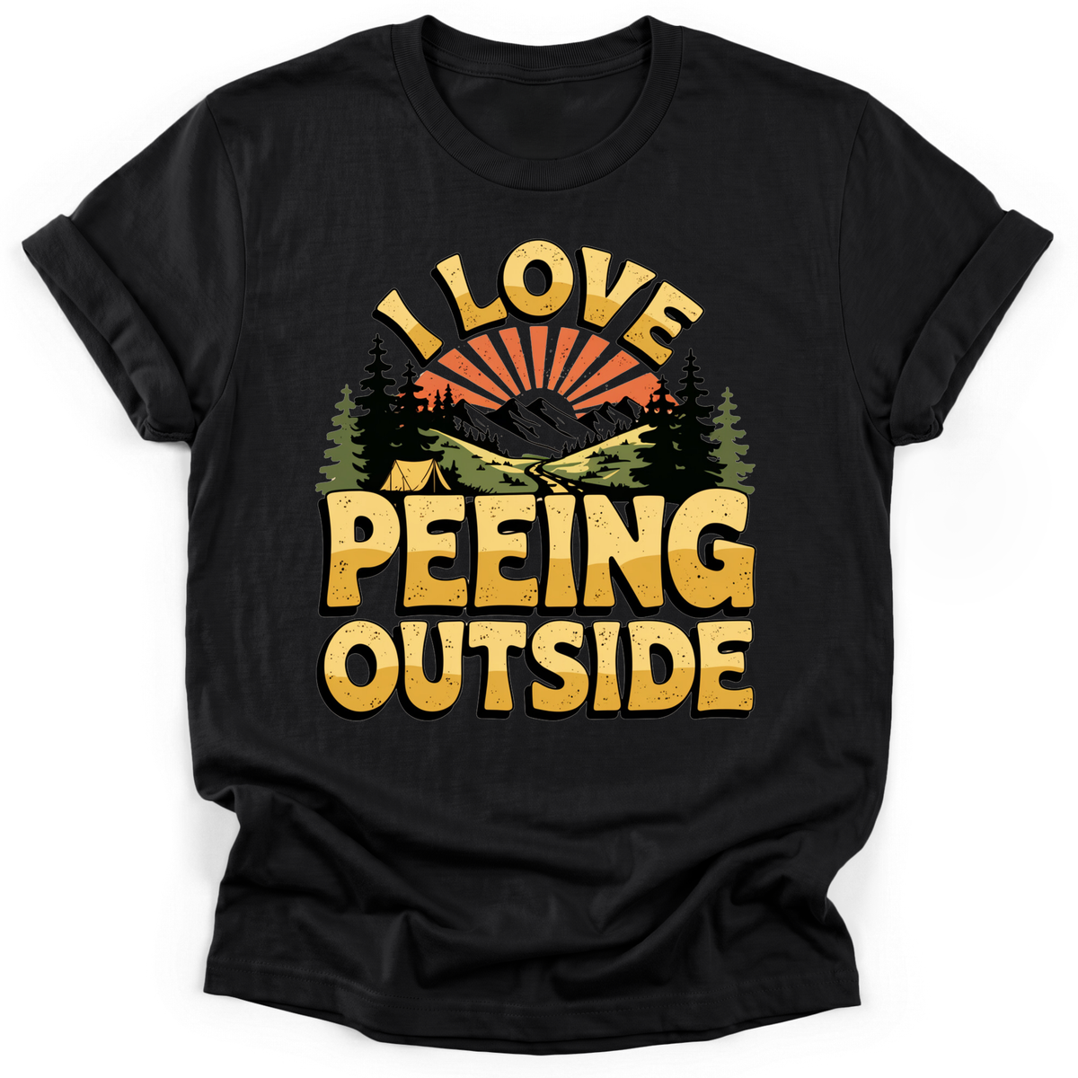 I Love Peeing Outside T-shirt