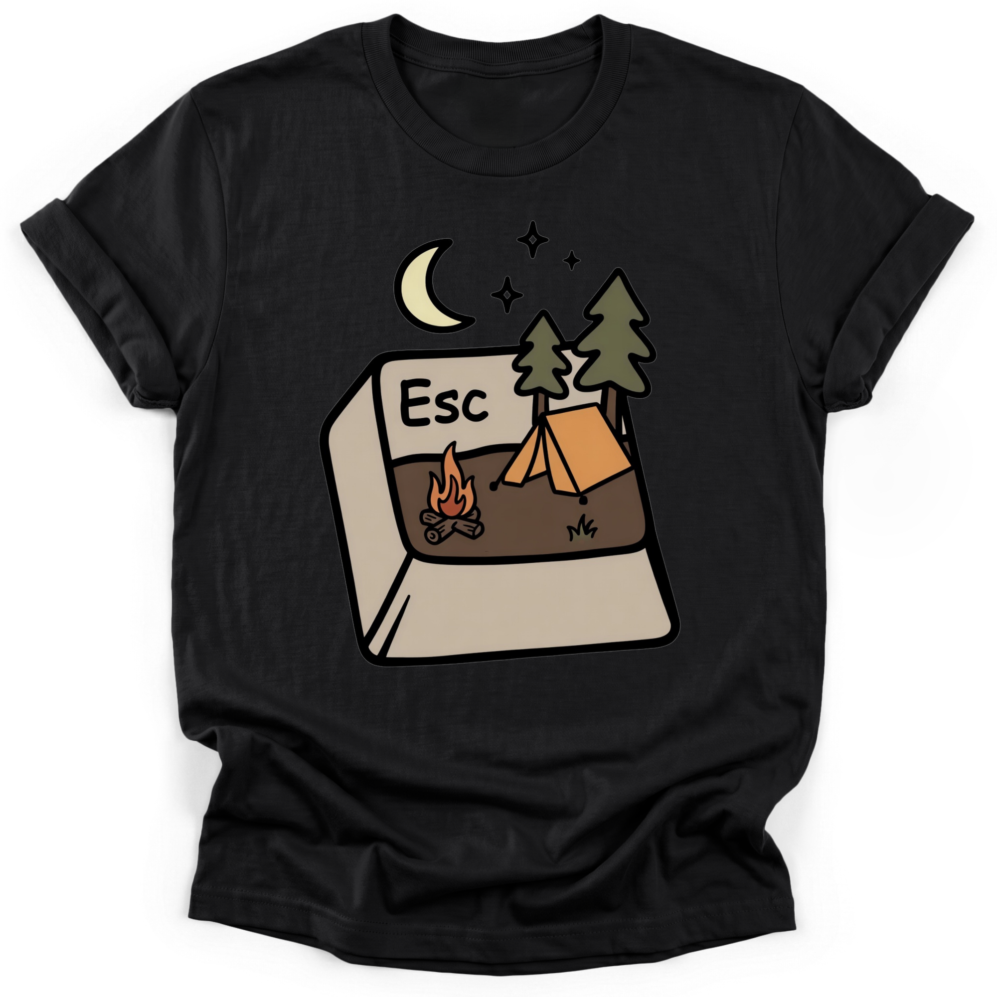 Escape Button T-Shirt