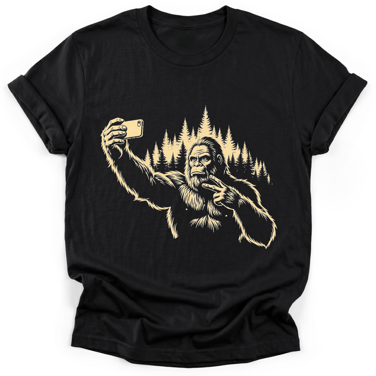 Bigfoot Selfie T-Shirt
