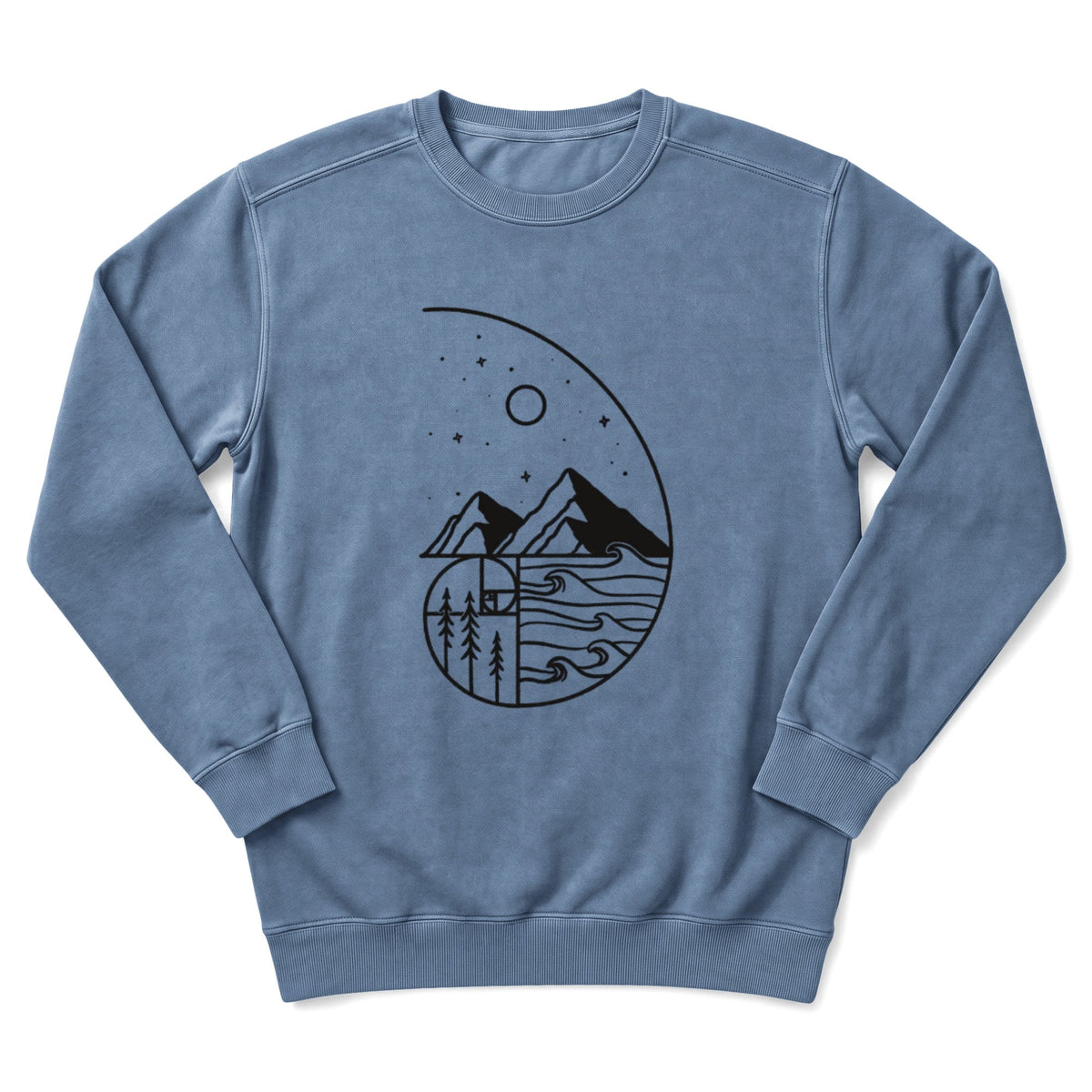 Golden Spiral Sweatshirt