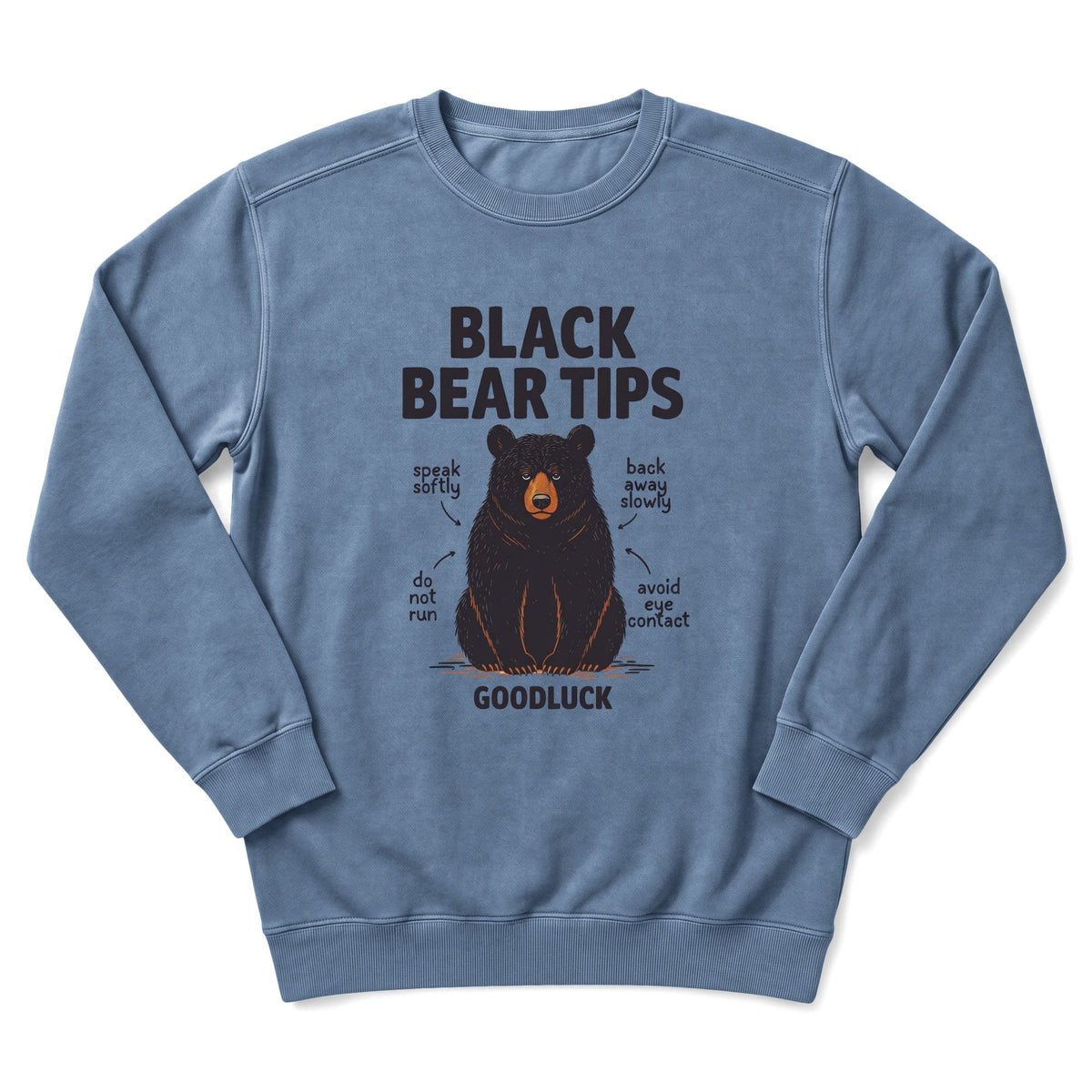 Black Bear Tips Sweatshirt