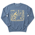Teddy & Bigfoot Arm Wrestling Sweatshirt