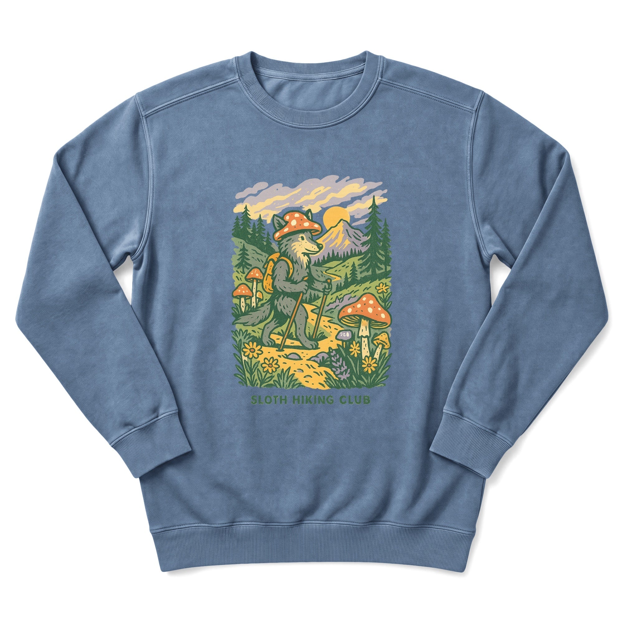 Hiking Wolf Sweatshirt