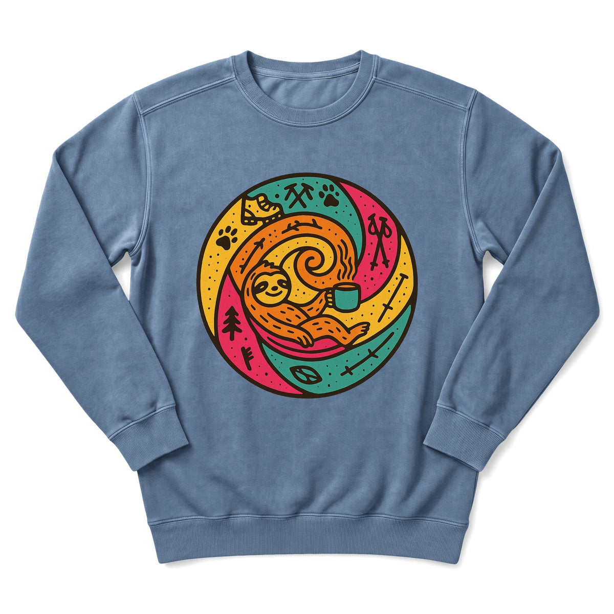 Funky Sloth T Shirt 1 Sweatshirt