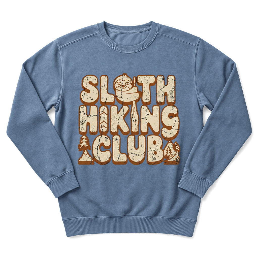 Sloth Club World Tour Back Print Sweatshirt