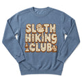 Sloth Club World Tour Back Print Sweatshirt